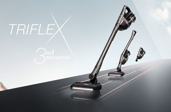 Der ersten kabellosen Handstaubsauger Triflex HX1